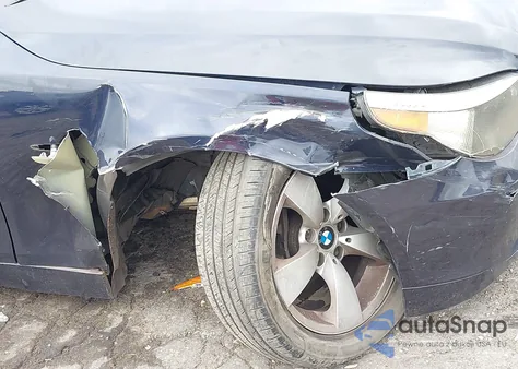 2006 BMW 525I from USA, damaged, VIN WBANE53516CK83251